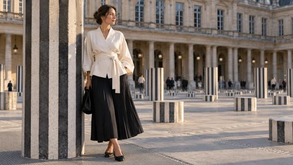 L'influence du kimono japonais sur la mode française moderne